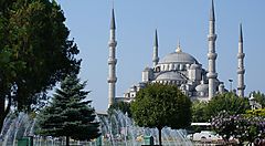 La Moschea Blu di Istanbul.