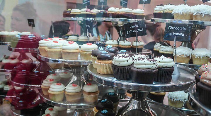 Cupcake da Georgetown cupcake.