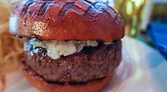 Hamburger da The Spotted Pig.