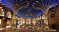 L'interno del Gold Souk di Dubai.