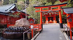 Il santuario di Hakone.