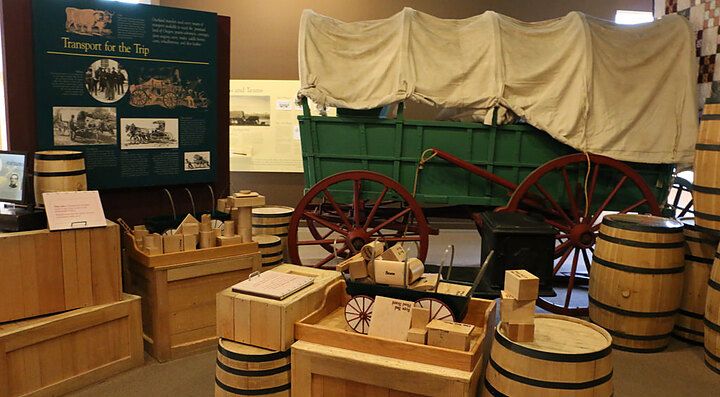 Il National Historic Trails Interpretive Center nell'Oregon.