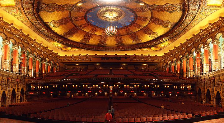 L'interno del teatro Fox Theatre.