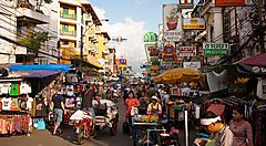 La Chinatown di Bangkok.