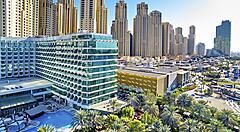 L'hotel Hilton Dubai Jumeirah Beach.