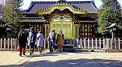 Il santuario Toshogu a Ueno.