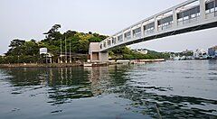 Il ponte che collega l'isola delle perle Mikimoto al resto della zona.