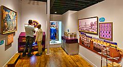Mostra interattiva al Museo Marittimo della Nuova Caledonia.