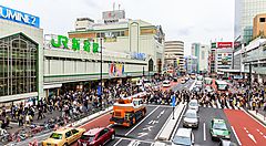 La zona Sud della stazione JR Shinjuku.