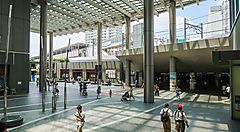 Centro commerciale nei pressi della stazione di Futako Tamagawa.
