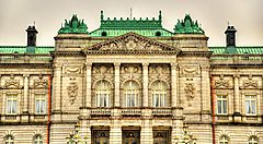 Il palazzo Akasaka a Tokyo.