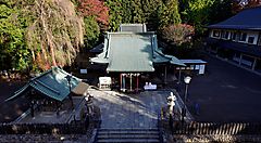 Il Santuario Toshogu a Sendai.