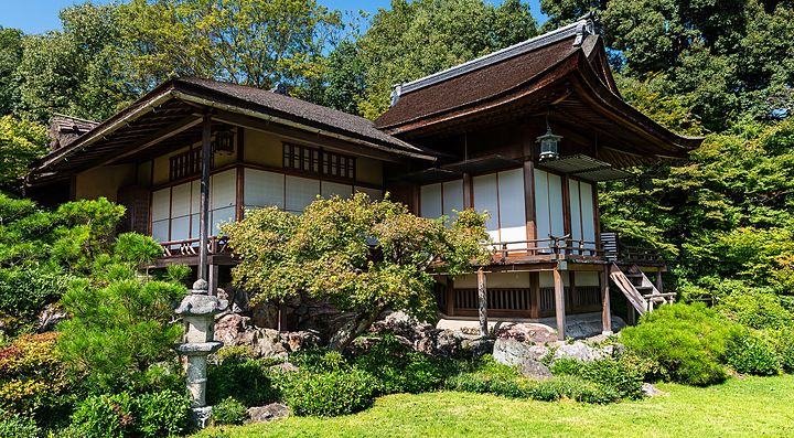 La villa Okoci Sanso a Kyoto.
