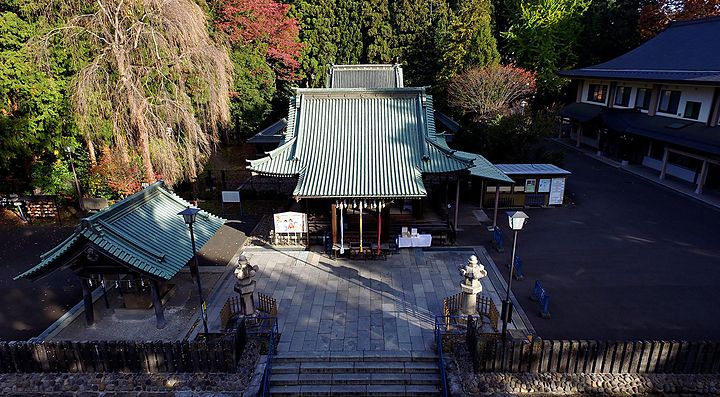 Il Santuario Toshogu a Sendai.