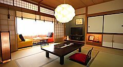 Stanza tradizionale al Ryokan Oyado Koto no yume di Takayama.