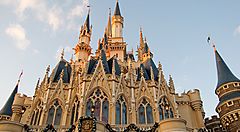 Il castello di Tokyo Disneyland.