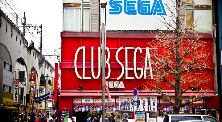 L'edificio del Club Sega ad Akihabara.