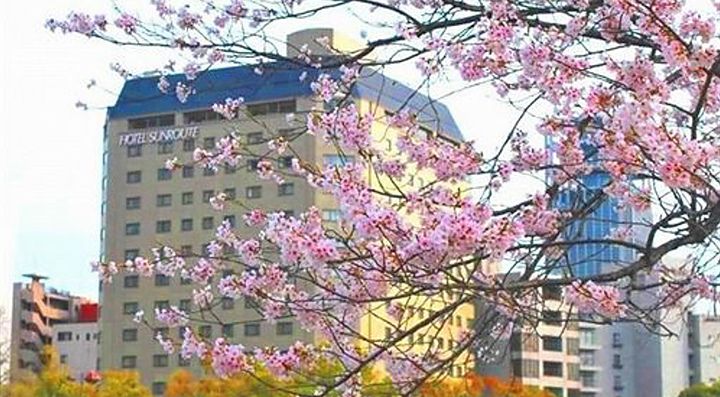 Il Sunroute Hotel di Hiroshima.