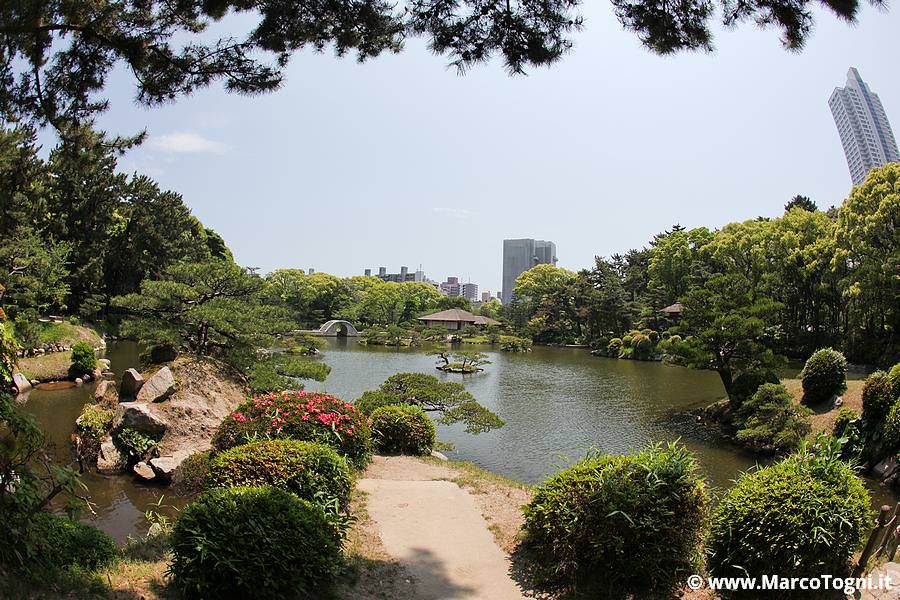 giardino giapponese ad Hiroshima