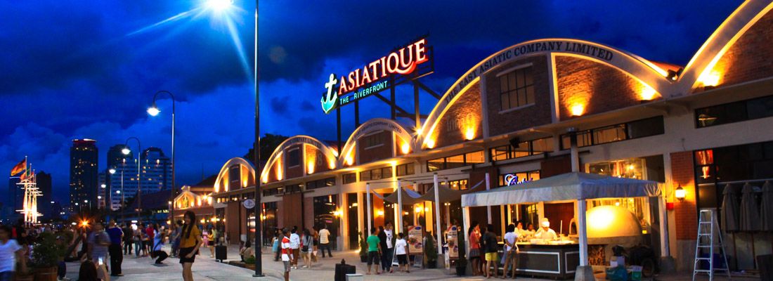 L'ingresso di Asiatique The Riverfront.