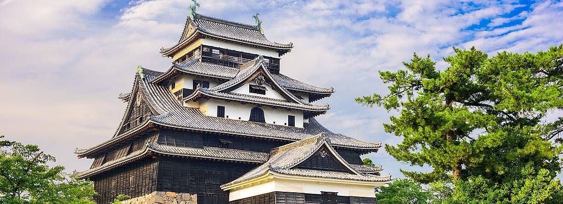 Il castello di Matsue.