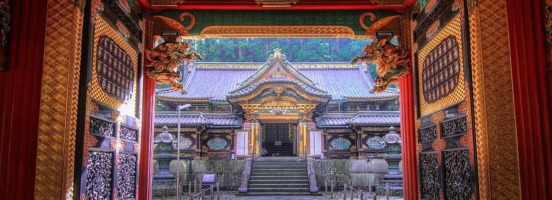 Ingresso di un tempio a Nikko.