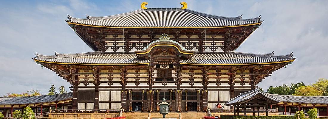 Il tempio Todai-ji di Nara.