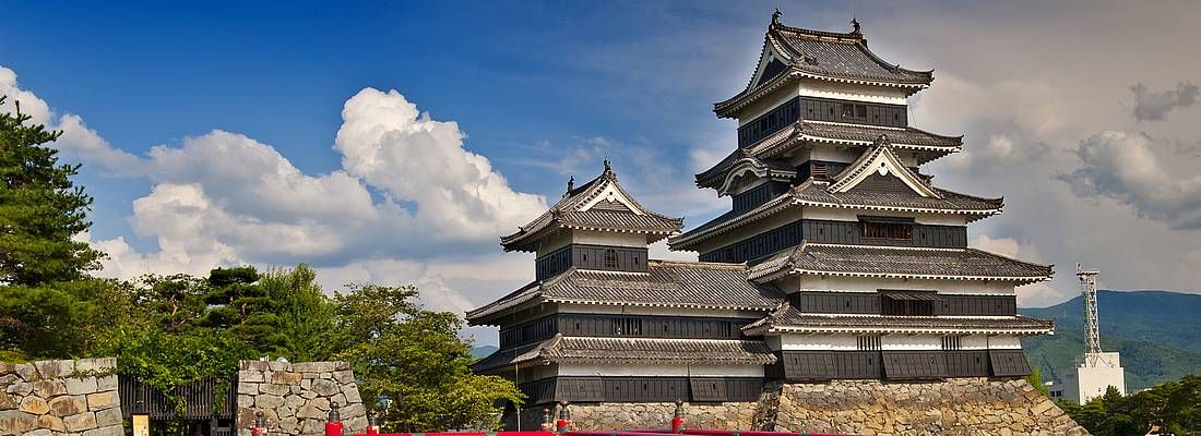 Il castello di Matsumoto.