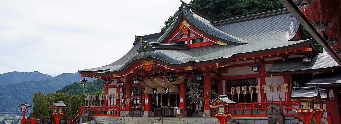Il santuario Taikodani Inari.