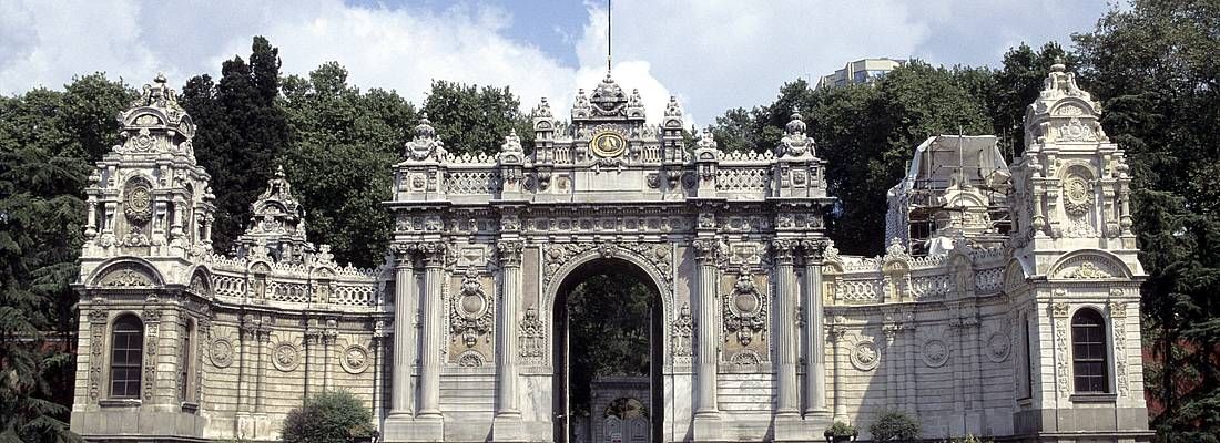 Il palazzo Dolmabahce ad Istanbul.