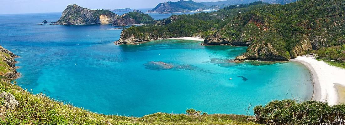 Spiaggia incontaminata alle Isole Ogasawara.