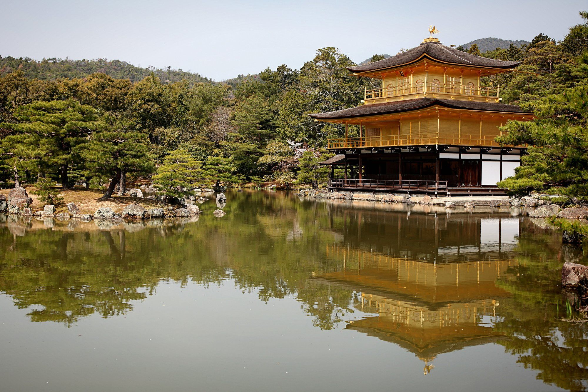 Il tempio d'oro a Kyoto
