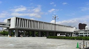 Il Museo della Pace di Hiroshima.