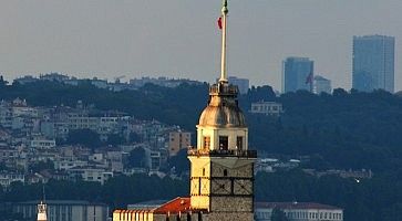 La Maiden's Tower ad Istanbuk.