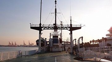 Dettaglio di una nave al Museo delle Scienze Marittime di Tokyo.