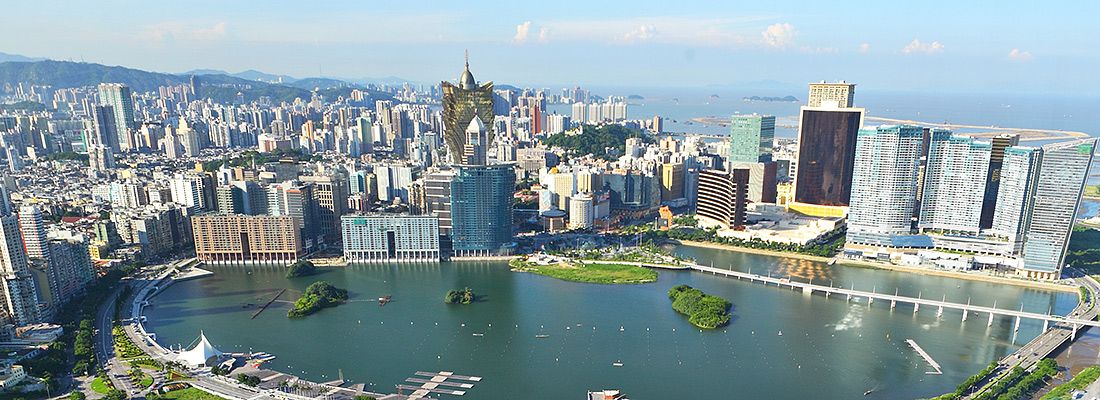 Il panorama di Macao.