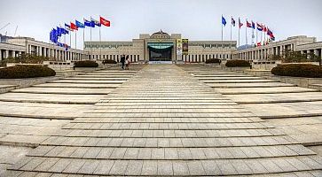 Il memoriale della Guerra a Seoul.