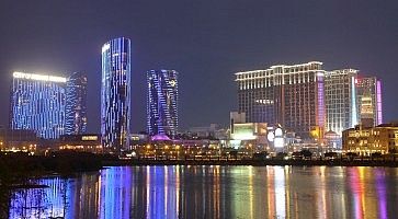 Il casinò e centro commerciale Sands Cotai Central a Macao.