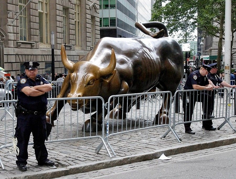 Statua toro wall street sale
