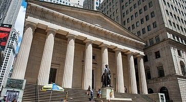 L'ingresso della Federal Hall.