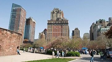 Il Battery Park di New York.