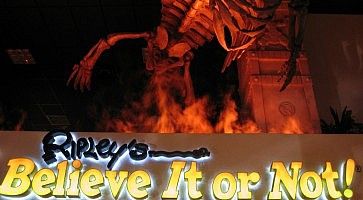 Logo all'ingresso del Museo Ripley's Believe It Or Not.