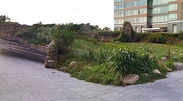 L'Irish Hunger Memorial.