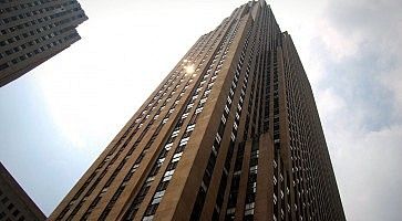 Il grattacielo Comcast Center.