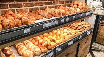 Pane e dolci lievietati in vendita da Maison Landemaine.
