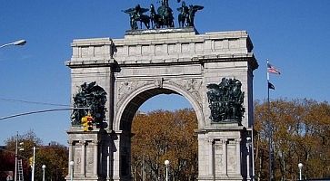 Monumento alla Grand Army Plaza.