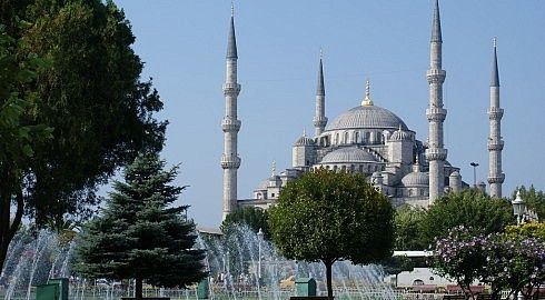 La Moschea Blu di Istanbul.