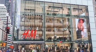 Uno dei negozi H&M a New York.