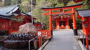 Il santuario di Hakone.