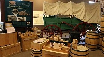 Il National Historic Trails Interpretive Center nell'Oregon.